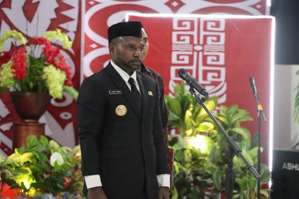 Pengukuhan Paskibra Paniai Sukses Digelar, TNI-Polri Siap Amankan Puncak HUT RI ke-81