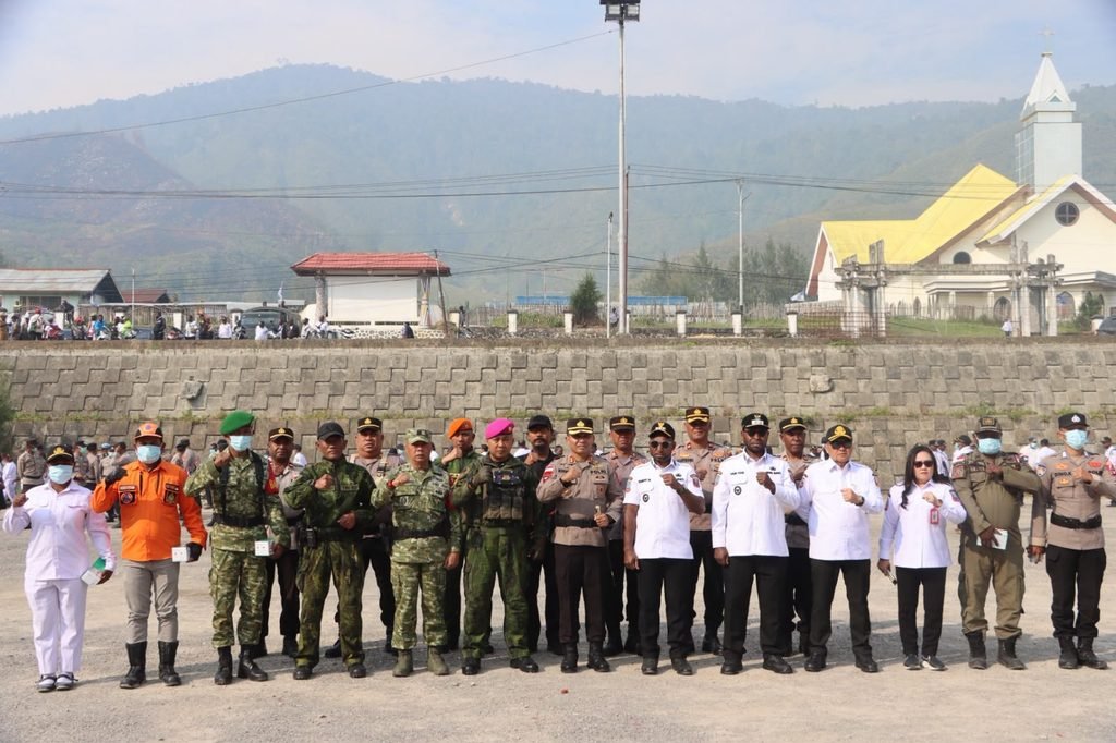 Polres Paniai Bersama Pemda dan Forkopimda Perkuat Sinergi Tangani Karhutla