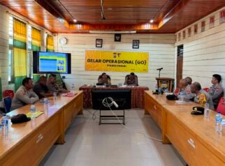 Polres Paniai Gelar Operasional Bulanan, Evaluasi Kinerja untuk Tingkatkan Pelayanan kepada Masyarakat