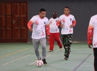 Turnamen Futsal Antar OPD, OKP, dan Instansi Vertikal Resmi Dibuka, Meriahkan HUT Ke-81 Kemerdekaan RI di Paniai