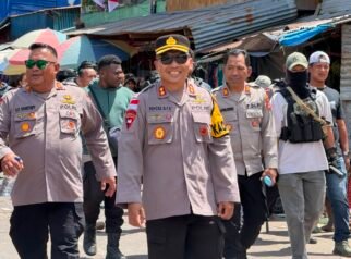 Polres Paniai Gerak Cepat Tangani Keributan di Pasar Enarotali, Situasi Berhasil Dikendalikan