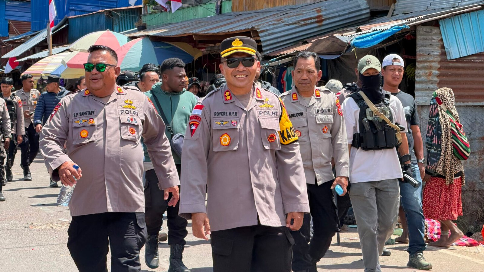 Polres Paniai Gerak Cepat Tangani Keributan di Pasar Enarotali, Situasi Berhasil Dikendalikan