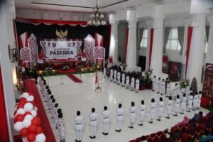 Pengukuhan Paskibra Paniai Sukses Digelar, TNI-Polri Siap Amankan Puncak HUT RI ke-81