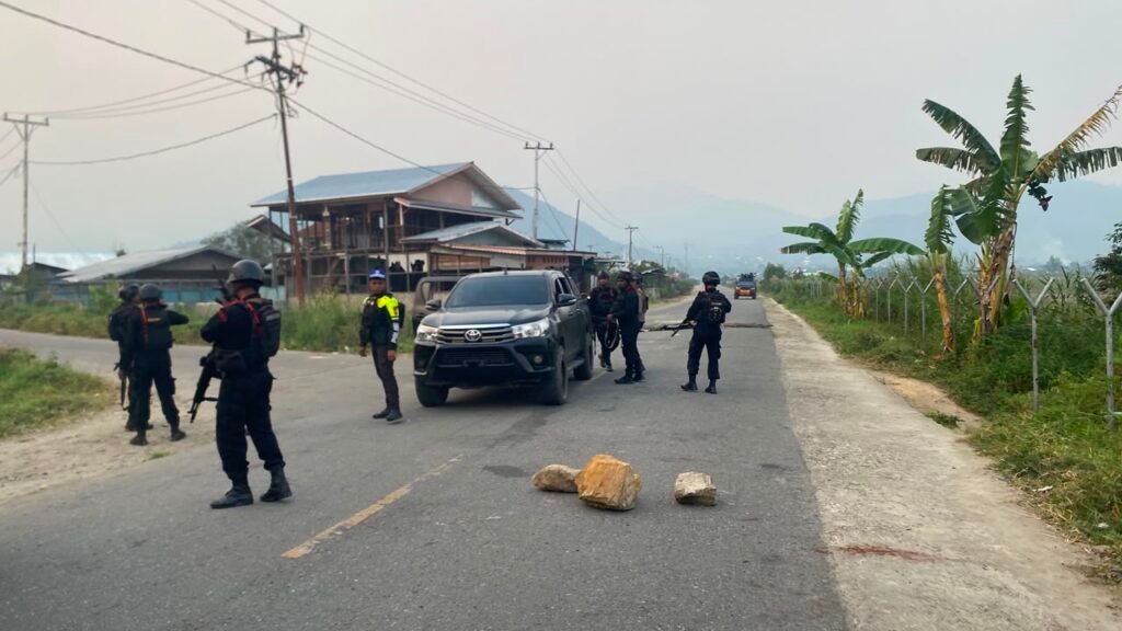Tim Patroli Gabungan Polres Dogiyai Ditembaki di Puncak Pintu Angin, Personel Balas Tembakan