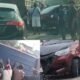 Kecelakaan Avanza dan Yamaha Jupiter Z di Jalan Yos Sudarso Nabire