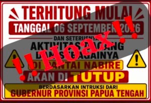 Gubernur Meki Nawipa Bantah Larangan Aktivitas Dagang di Pantai Nabire