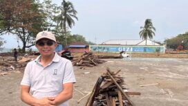 Taman Gizi Disiapkan Jadi Pusat Kuliner, Pemkab Nabire Bersihkan Area