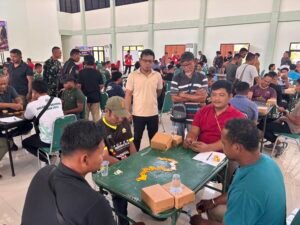 Turnamen Domino HUT TNI ke-81 di Nabire Diikuti 104 Tim