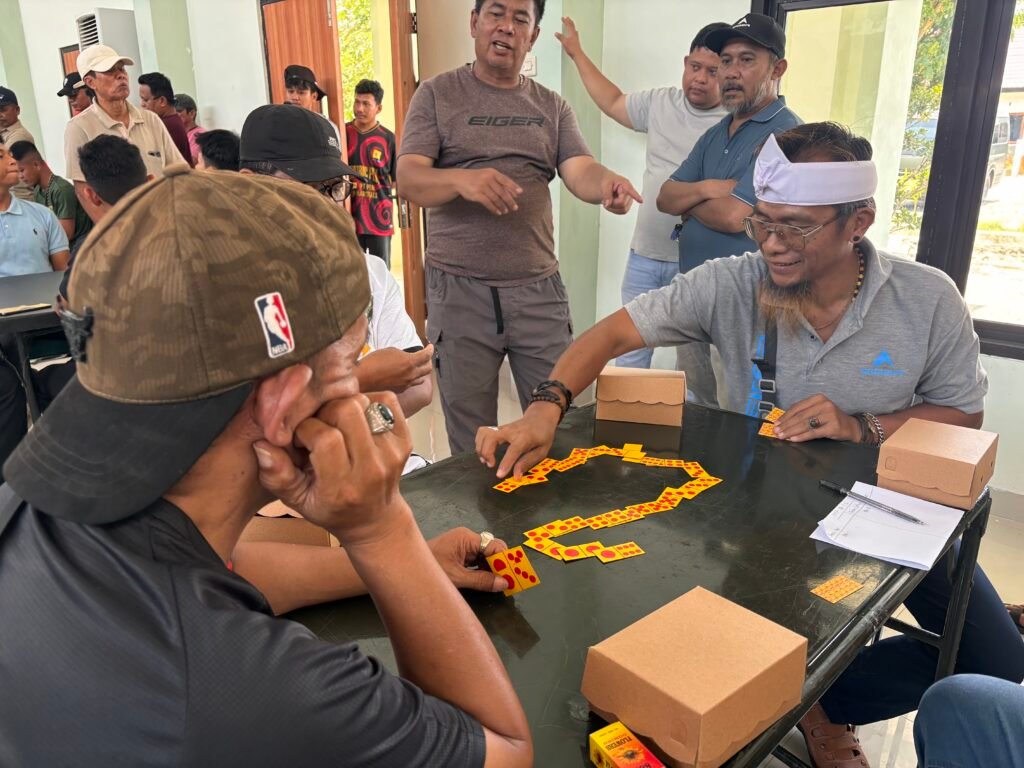 Turnamen Domino HUT TNI ke-81 di Nabire Diikuti 104 Tim