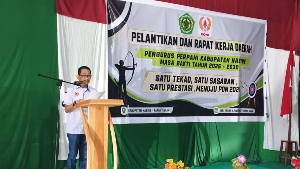 Arfan Arifin Tegaskan Perpani Nabire adalah Rumah Bersama