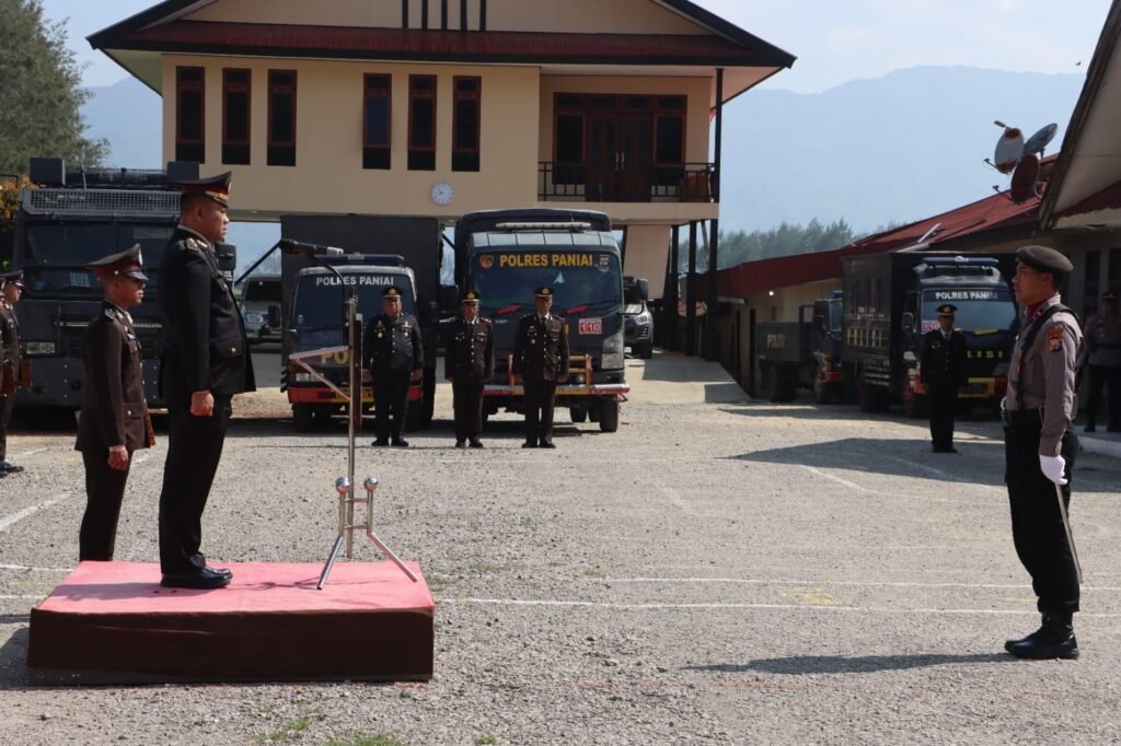 Wakapolres Paniai Pimpin Upacara Peringatan Hari Kesaktian Pancasila