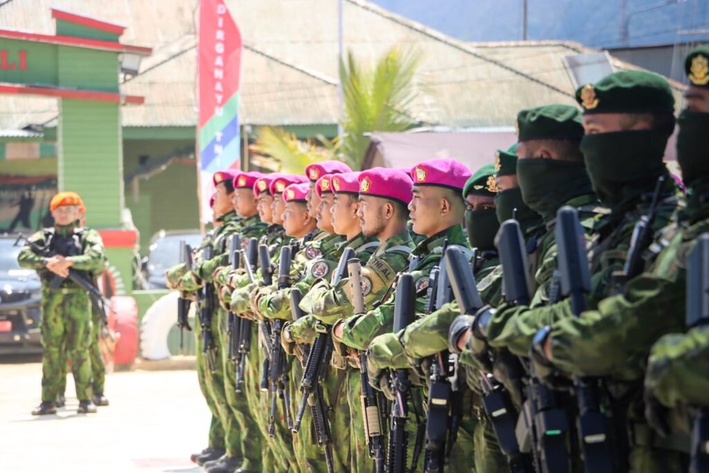 HUT Ke-81 TNI, Dandim 1703 Tekankan Soliditas TNI-Polri dan Pemkab Paniai