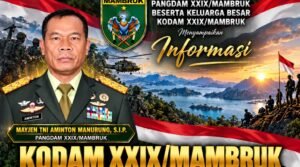 Kodam XXIX/Mambruk Resmi Berdiri, Perkuat Pertahanan di Papua Tengah