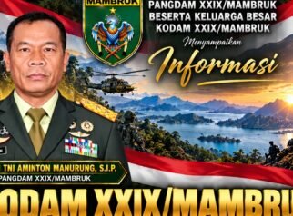 Kodam XXIX/Mambruk Resmi Berdiri, Perkuat Pertahanan di Papua Tengah