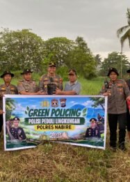 Green Policing Polres Nabire untuk menjaga kelestarian lingkungan