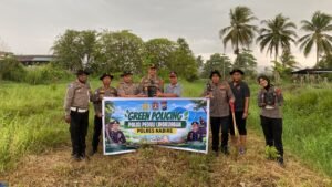 Polres Nabire Jalankan Green Policing, Ajak Masyarakat Jaga Lingkungan