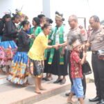 Kapolda Papua Tengah Sosialisasikan Call Center 110 kepada Jemaat GKI Mimika