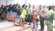 Kapolda Papua Tengah Sosialisasikan Call Center 110 kepada Jemaat GKI Mimika