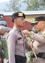 Gelar Pasukan Operasi Patuh Noken 2026 di Paniai: Kedepankan Pelayanan dan Keteladanan Aparat