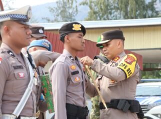 Gelar Pasukan Operasi Patuh Noken 2026 di Paniai: Kedepankan Pelayanan dan Keteladanan Aparat