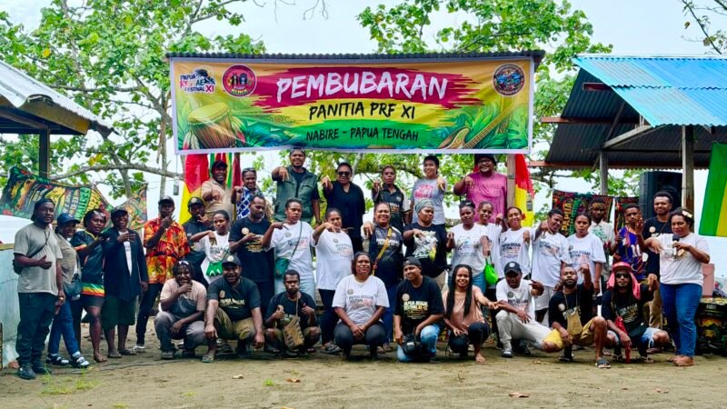 Panitia Papua Reggae Festival XI Nabire Resmi Dibubarkan, Ema Kristina Apresiasi Kerja Keras Seluruh Tim
