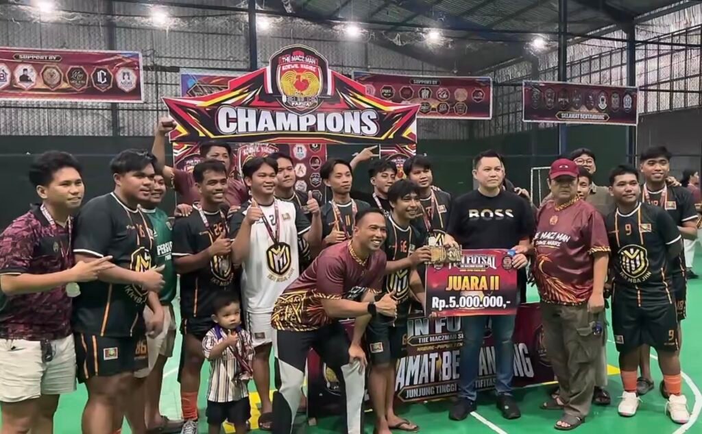Pangkep FC Juara Fun Futsal The Maczman Season 4, Taklukkan Kebugis FC 2-1