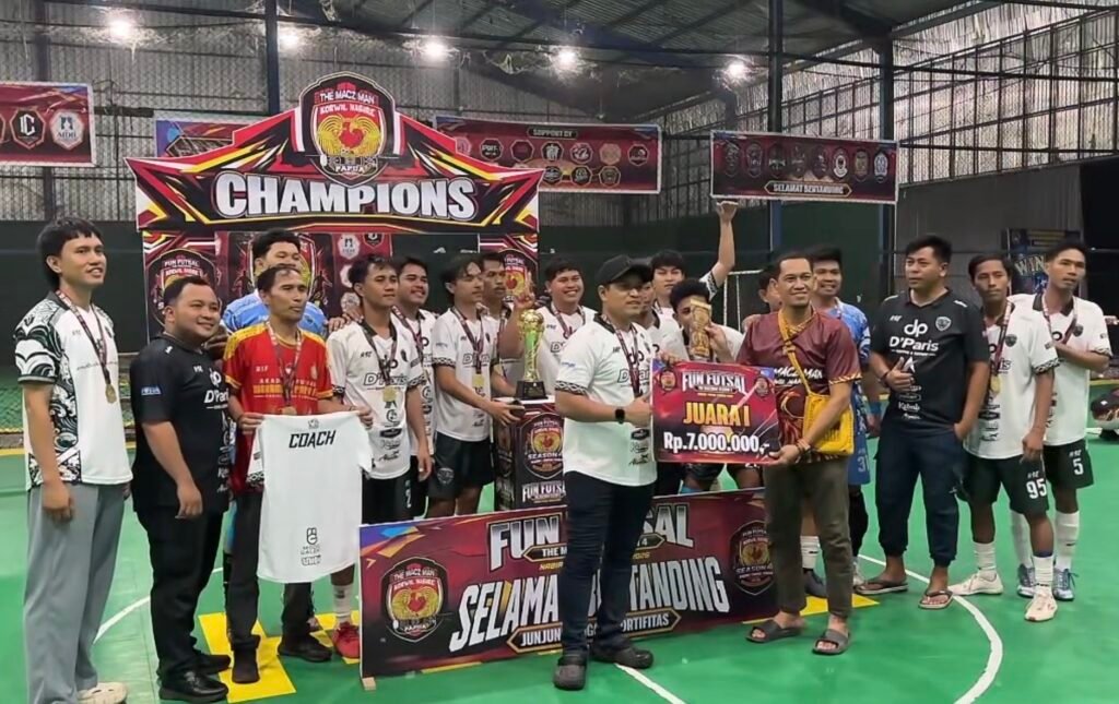 Pangkep FC Juara Fun Futsal The Maczman Season 4, Taklukkan Kebugis FC 2-1