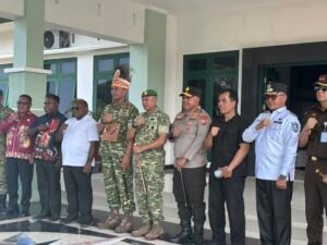 Pangdam XXIX/Mambruk Mayjen Aminton Manurung Tiba di Nabire